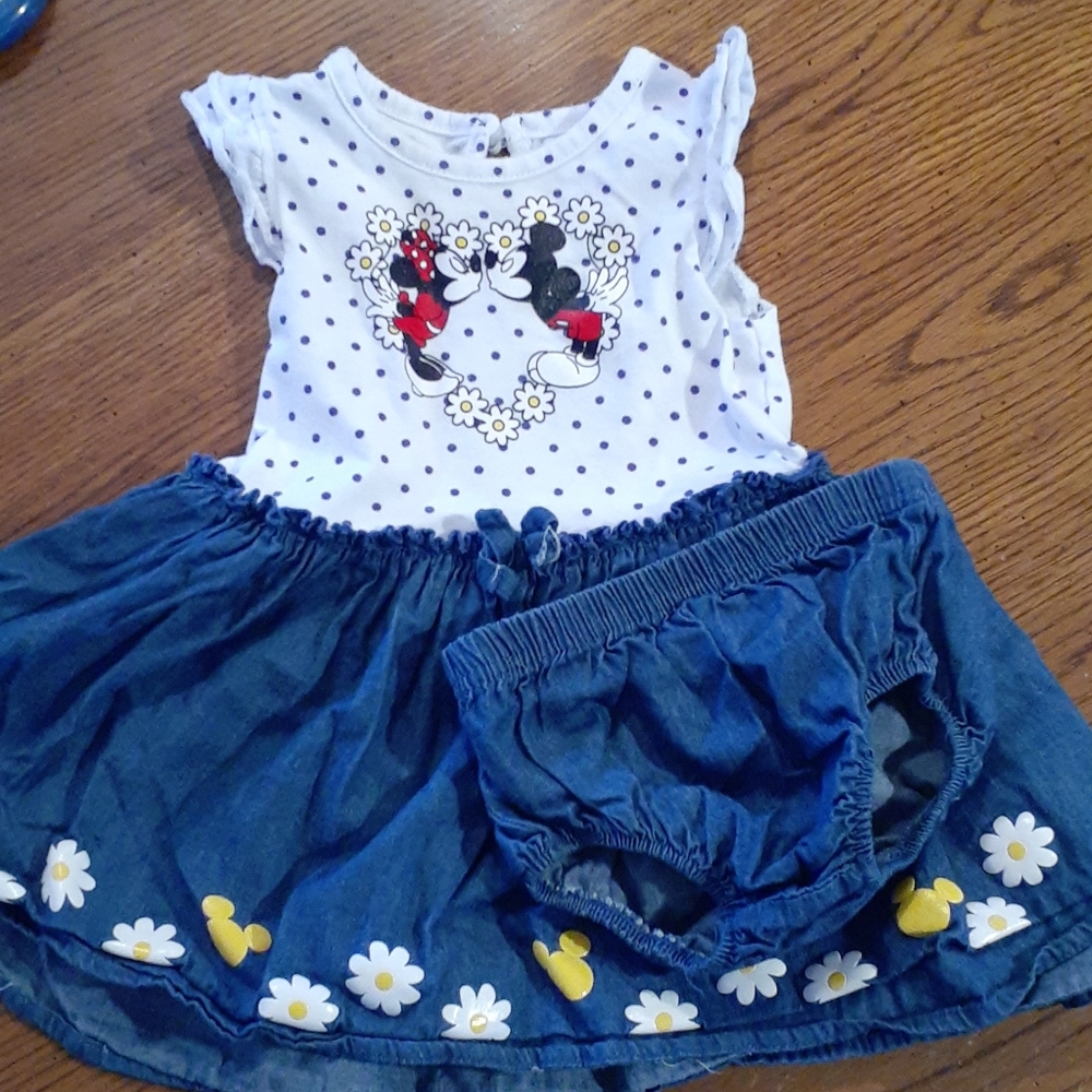 Minnie mouse baby dress